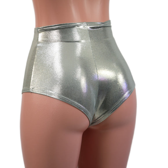 Platinum High Waist Siren Shorts