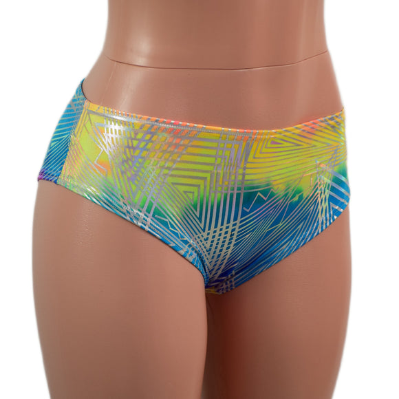 Lowrise Siren Shorts in Spectrum