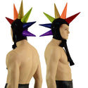 Rainbow Unicorn Horn Bonnet in Black Mystique - 1