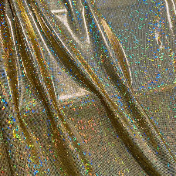 Gold Kaleidoscope Fabric - Coquetry Clothing