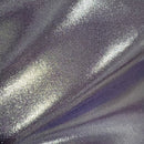 Lavender Ice Metallic Spandex Fabric - Coquetry Clothing
