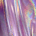 Lilac Holographic Sparkly Jewel Fabric - 2