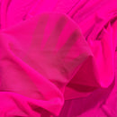 UV Glow Neon Pink Mesh Fabric - Coquetry Clothing
