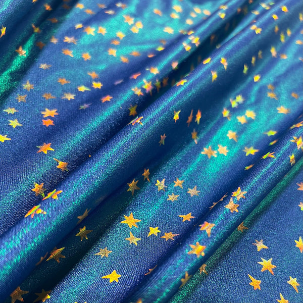 Stardust Holographic Spandex Fabric - 4