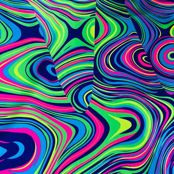 UV Glow Worm Fabric - Coquetry Clothing