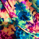 UV Glow Acid Splash Spandex Fabric - Coquetry Clothing