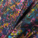 CyberSpace Metallic Spandex Fabric - Coquetry Clothing