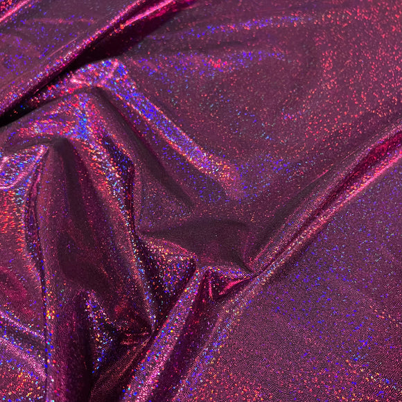 Fuchsia Sparkly Jewel Fabric - Coquetry Clothing