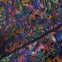 CyberSpace Metallic Spandex Fabric - 1