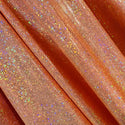 UV Orange Sparkly Jewel Fabric - 4