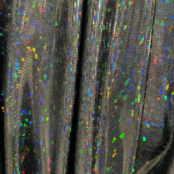 Black Kaleidoscope Fabric - Coquetry Clothing