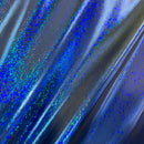 Blue Sparkly Jewel Fabric - Coquetry Clothing