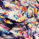 Dreamscape Print Spandex Fabric - Coquetry Clothing