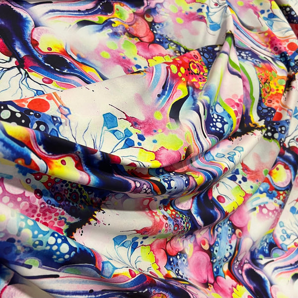 Dreamscape Print Spandex Fabric - 3