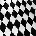 UV Black & White Diamond Fabric - 6