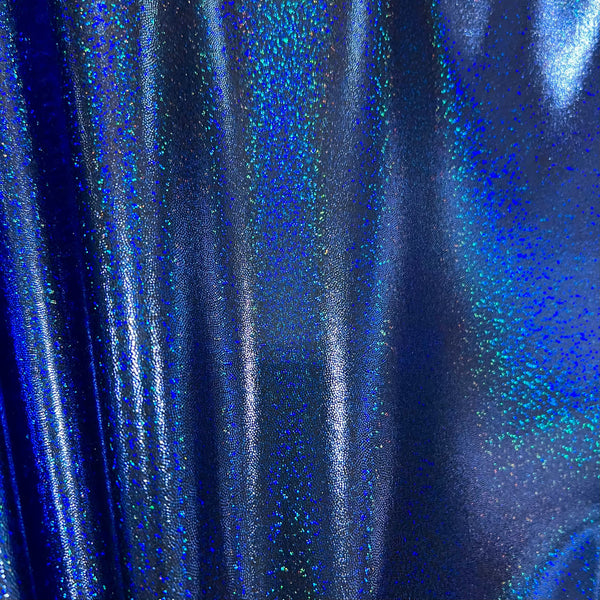 Blue Sparkly Jewel Fabric - 4