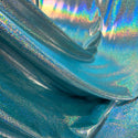 Seafoam Holographic Spandex Fabric - 2