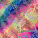 UV Glow Spectrum Holographic Stretch Fabric - Coquetry Clothing