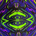 UV Glow Neon Melt Fabric - 5