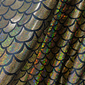 Gold Dragon Scale Fabric - 8