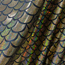 Gold Dragon Scale Fabric - Coquetry Clothing