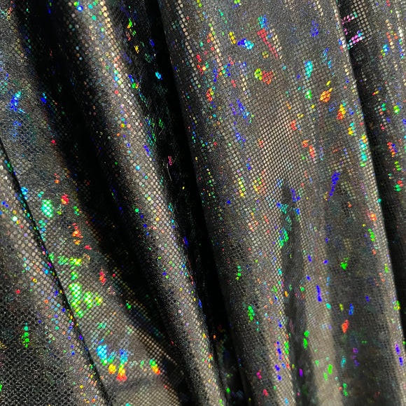 Black Kaleidoscope Fabric - Coquetry Clothing