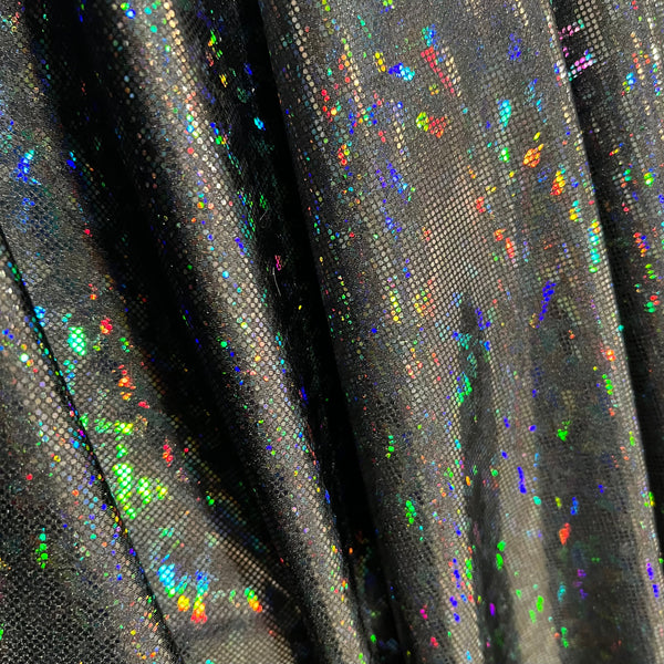 Black Kaleidoscope Fabric - 4