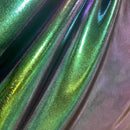 Scarab Metallic Spandex Fabric - Coquetry Clothing