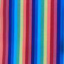 Rainbow Stripe Fabric - 1