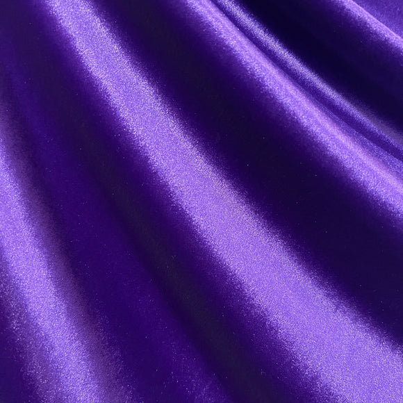 Purple Stretch Velvet Fabric - Coquetry Clothing