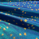 Stardust Holographic Spandex Fabric - Coquetry Clothing