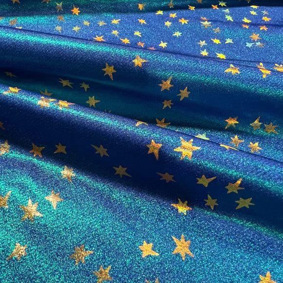 Stardust Holographic Spandex Fabric - Coquetry Clothing