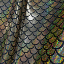 Gold Dragon Scale Fabric - Coquetry Clothing