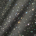 Star Noir Holographic Spandex Fabric - 3