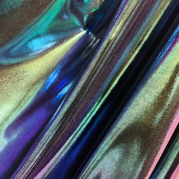 Scarab Metallic Spandex Fabric - Coquetry Clothing