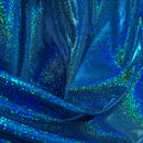 Ocean Sparkle Holographic Spandex Fabric - Coquetry Clothing