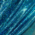 Turquoise on Black Shattered Glass Fabric - 6