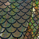 Gold Dragon Scale Fabric - Coquetry Clothing
