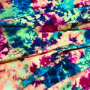 UV Glow Acid Splash Spandex Fabric - Coquetry Clothing
