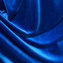 Sapphire Stretch Velvet Fabric - Coquetry Clothing