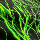 UV  Green Lightning Print Fabric - Coquetry Clothing
