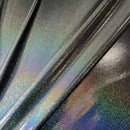 Black Holographic Fabric - Coquetry Clothing