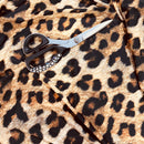 Leopard Print Spandex Fabric - Coquetry Clothing