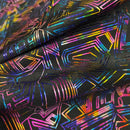 CyberSpace Metallic Spandex Fabric - Coquetry Clothing
