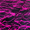 UV  Pink Lightning Print Fabric - 4