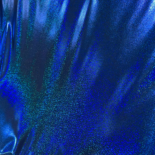 Blue Sparkly Jewel Fabric - 2