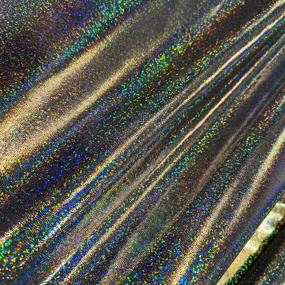Silver Holographic Spandex Fabric - Coquetry Clothing