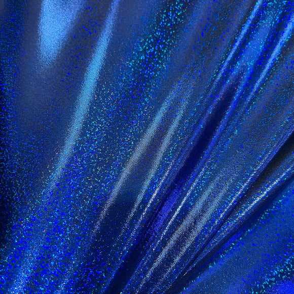Blue Sparkly Jewel Fabric - Coquetry Clothing