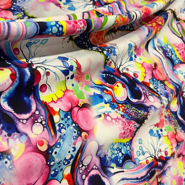 Dreamscape Print Spandex Fabric - 7