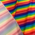 Rainbow Stripe Fabric - 2